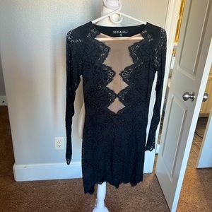 Mini for love and lemon lace dress